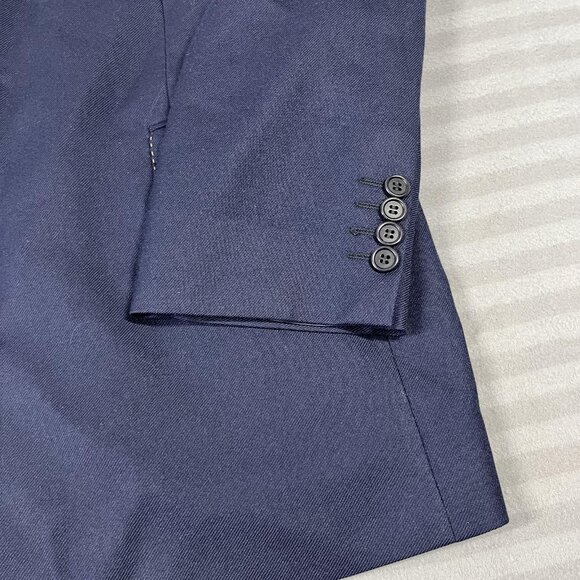 Messori Black Label Blazer Mens 46 Cashmere Two Button Suit Jacket Made Italy - Picture 9 of 12